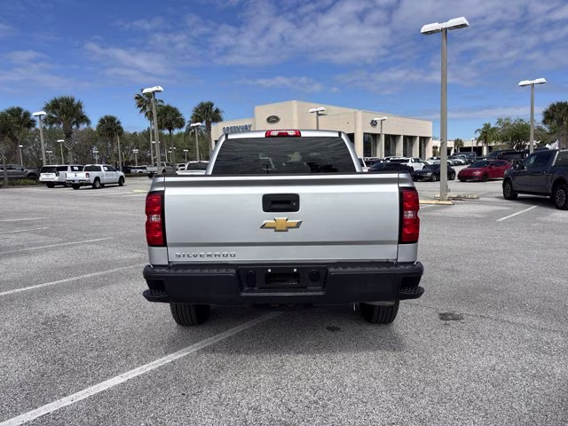 2018 Silver Ice Metallic Chevrolet Silverado 1500 Work Truck RWD Truck
