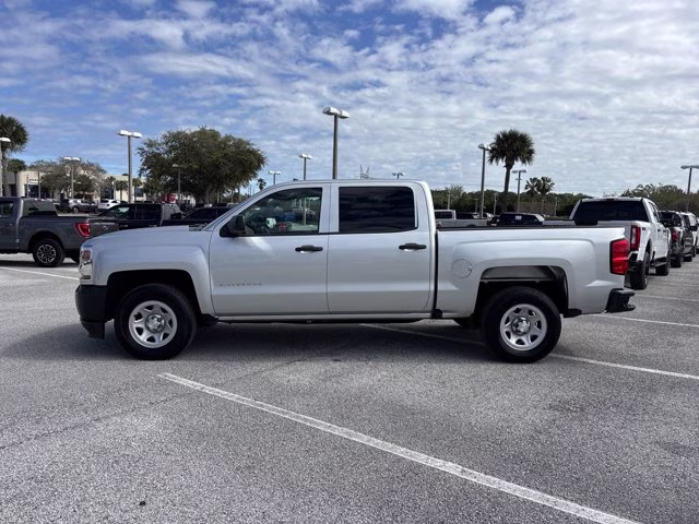 2018 Silver Ice Metallic Chevrolet Silverado 1500 Work Truck RWD Truck