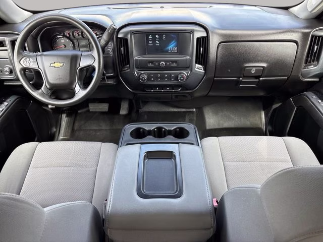 2018 Silver Ice Metallic Chevrolet Silverado 1500 WT RWD Truck
