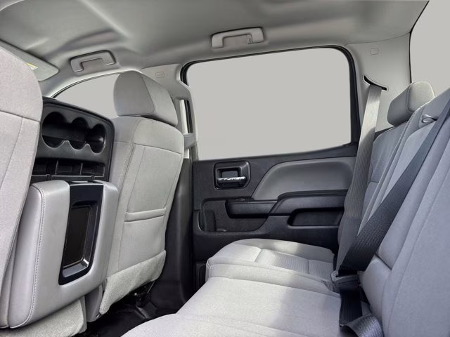 2018 Silver Ice Metallic Chevrolet Silverado 1500 WT RWD Truck