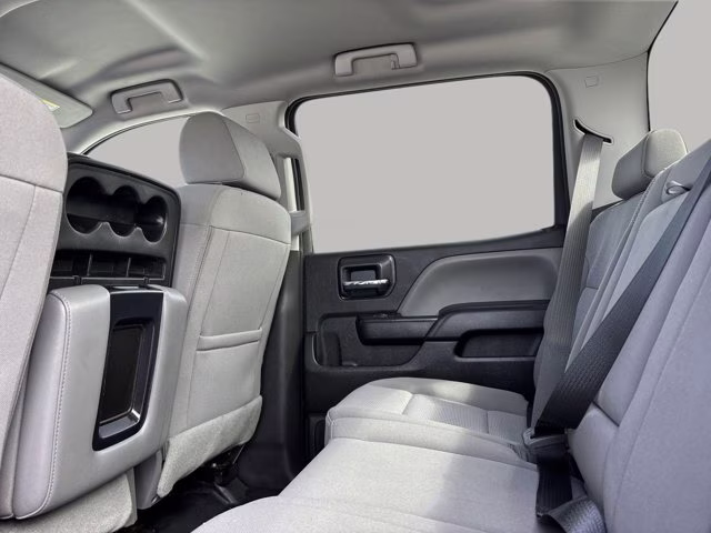 2018 Silver Ice Metallic Chevrolet Silverado 1500 WT RWD Truck