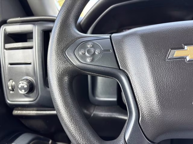 2018 Silver Ice Metallic Chevrolet Silverado 1500 WT RWD Truck