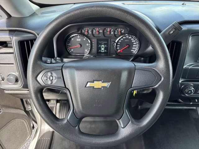 2018 Silver Ice Metallic Chevrolet Silverado 1500 WT RWD Truck