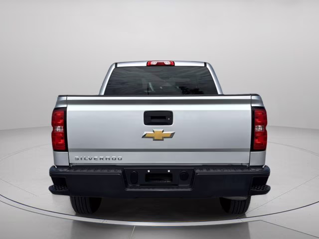 2018 Silver Ice Metallic Chevrolet Silverado 1500 WT RWD Truck