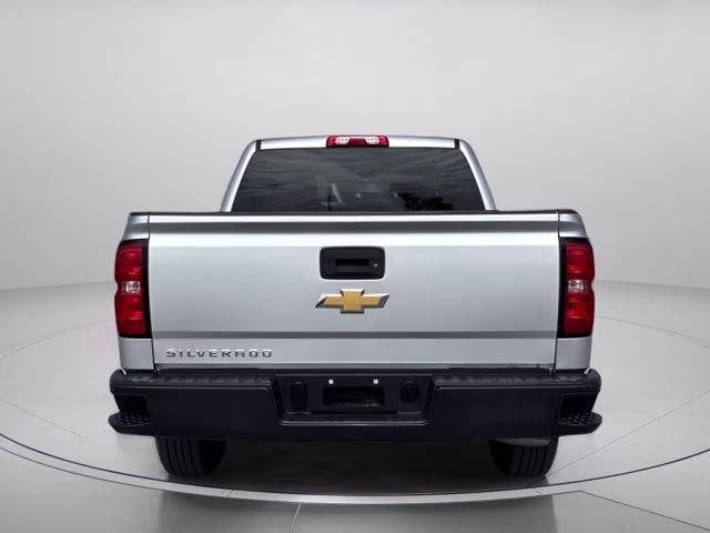 2018 Silver Ice Metallic Chevrolet Silverado 1500 WT RWD Truck
