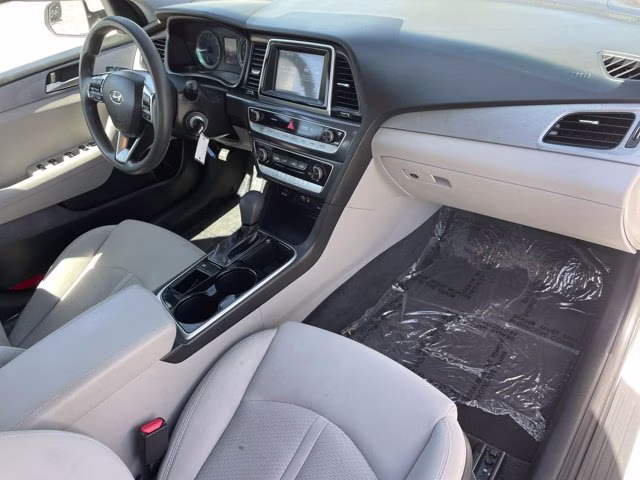 2018 Quartz White Pearl Hyundai Sonata Eco FWD Sedan