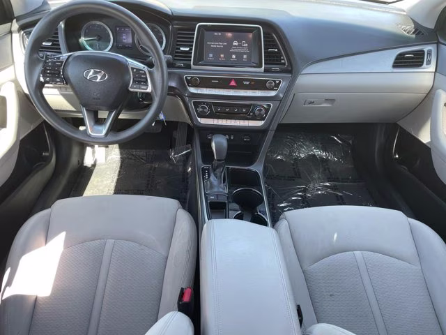 2018 Quartz White Pearl Hyundai Sonata Eco FWD Sedan