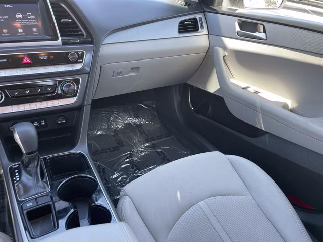 2018 Quartz White Pearl Hyundai Sonata Eco FWD Sedan