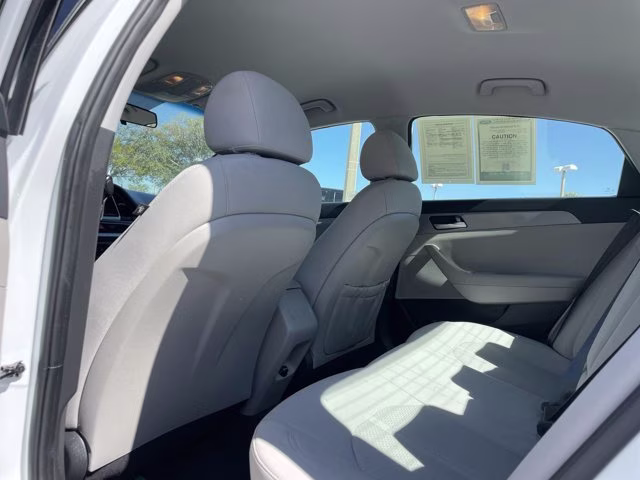 2018 Quartz White Pearl Hyundai Sonata Eco FWD Sedan