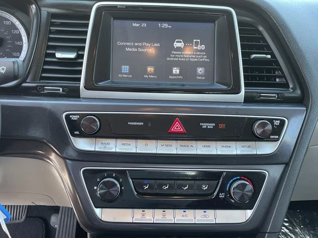 2018 Quartz White Pearl Hyundai Sonata Eco FWD Sedan