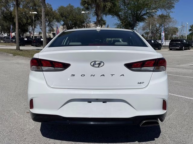 2018 Quartz White Pearl Hyundai Sonata ECO FWD Sedan
