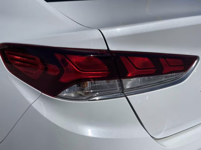 2018 Quartz White Pearl Hyundai Sonata ECO FWD Sedan