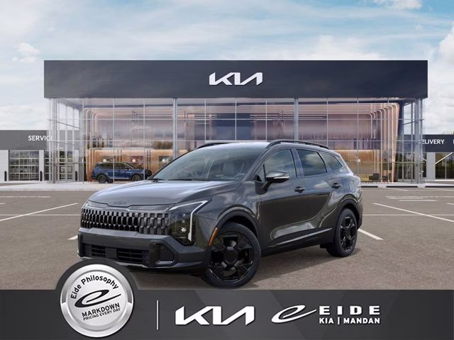 2026 Gravity Gray Kia Sportage Hybrid X-Line AWD SUV