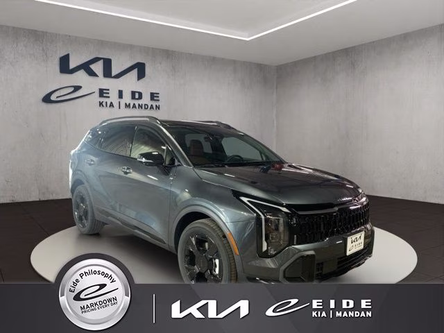 2026 Gravity Gray Kia Sportage Hybrid X-Line AWD SUV