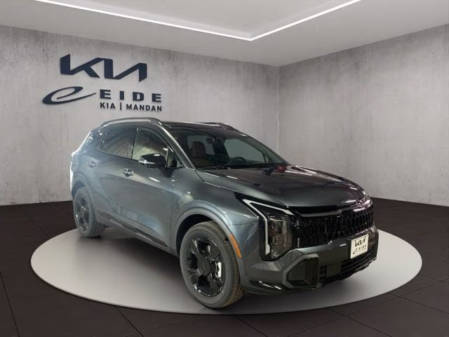 2026 Gravity Gray Kia Sportage Hybrid X-Line AWD SUV