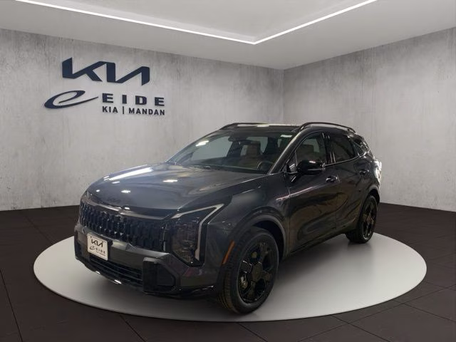 2026 Gravity Gray Kia Sportage Hybrid X-Line AWD SUV