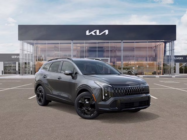 2026 Gravity Gray Kia Sportage Hybrid X-Line AWD SUV