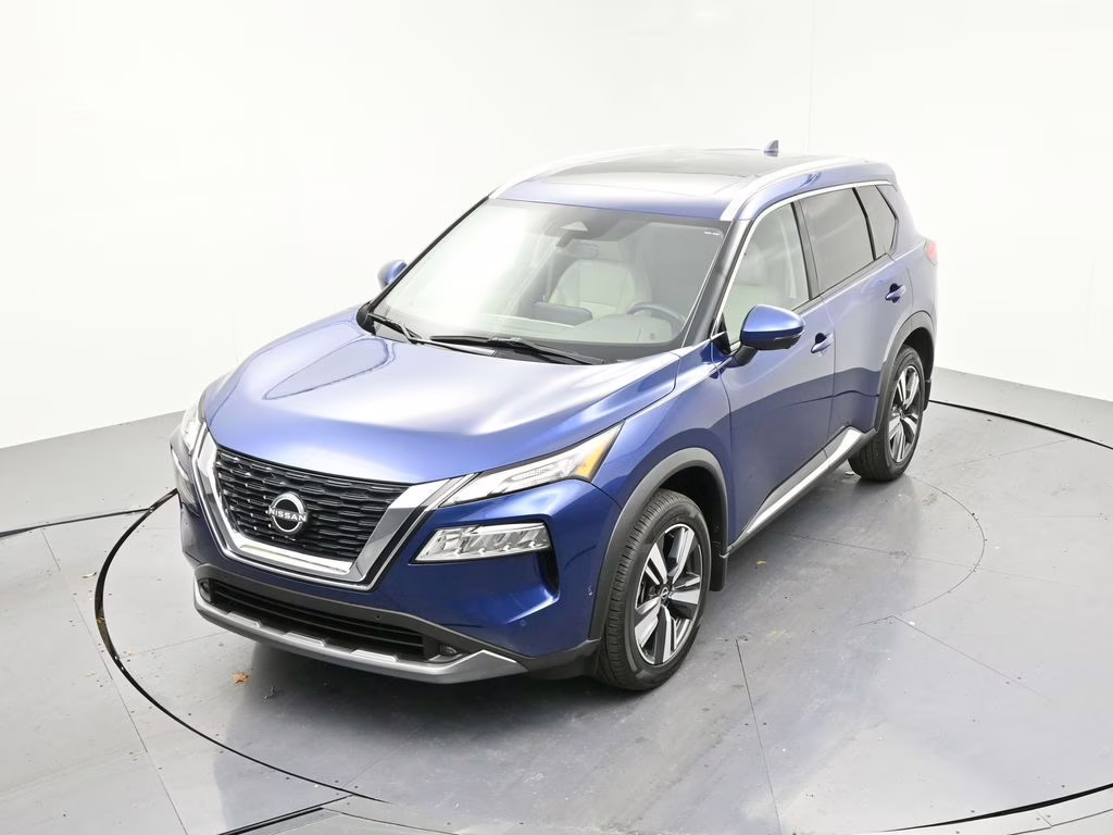 2022 Caspian Blue Metallic Nissan Rogue SL FWD SUV