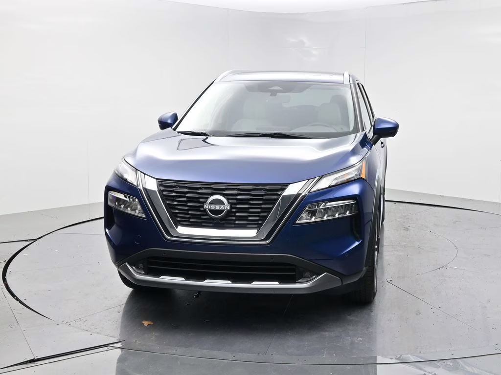 2022 Caspian Blue Metallic Nissan Rogue SL FWD SUV