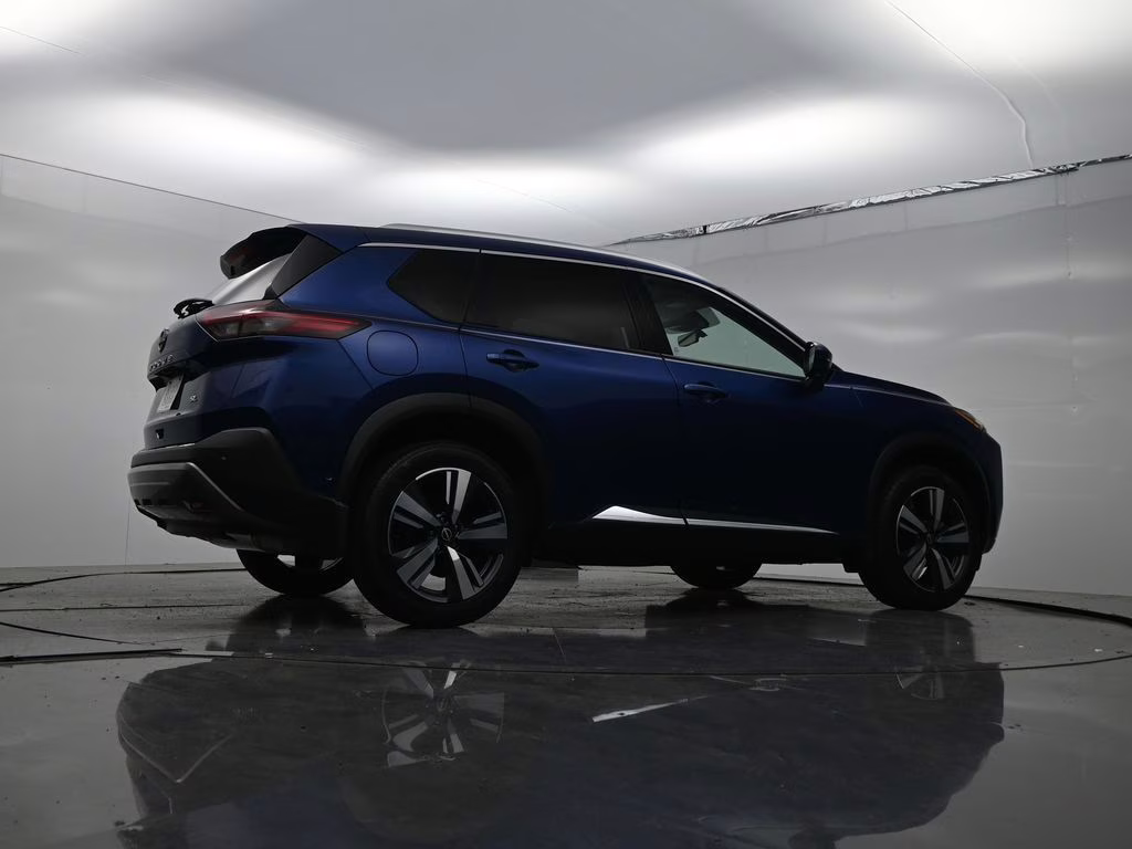 2022 Caspian Blue Metallic Nissan Rogue SL FWD SUV