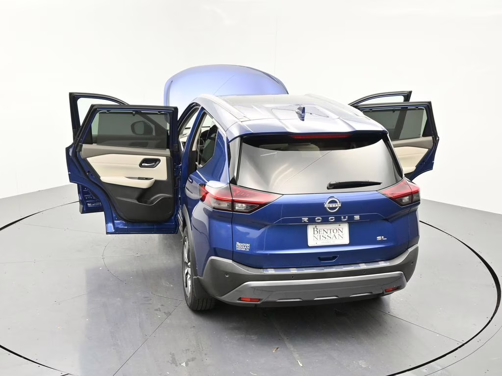 2022 Caspian Blue Metallic Nissan Rogue SL FWD SUV