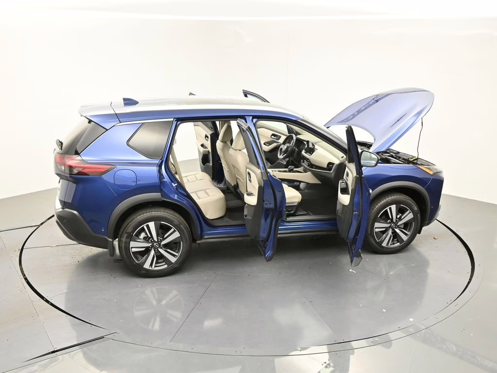 2022 Caspian Blue Metallic Nissan Rogue SL FWD SUV