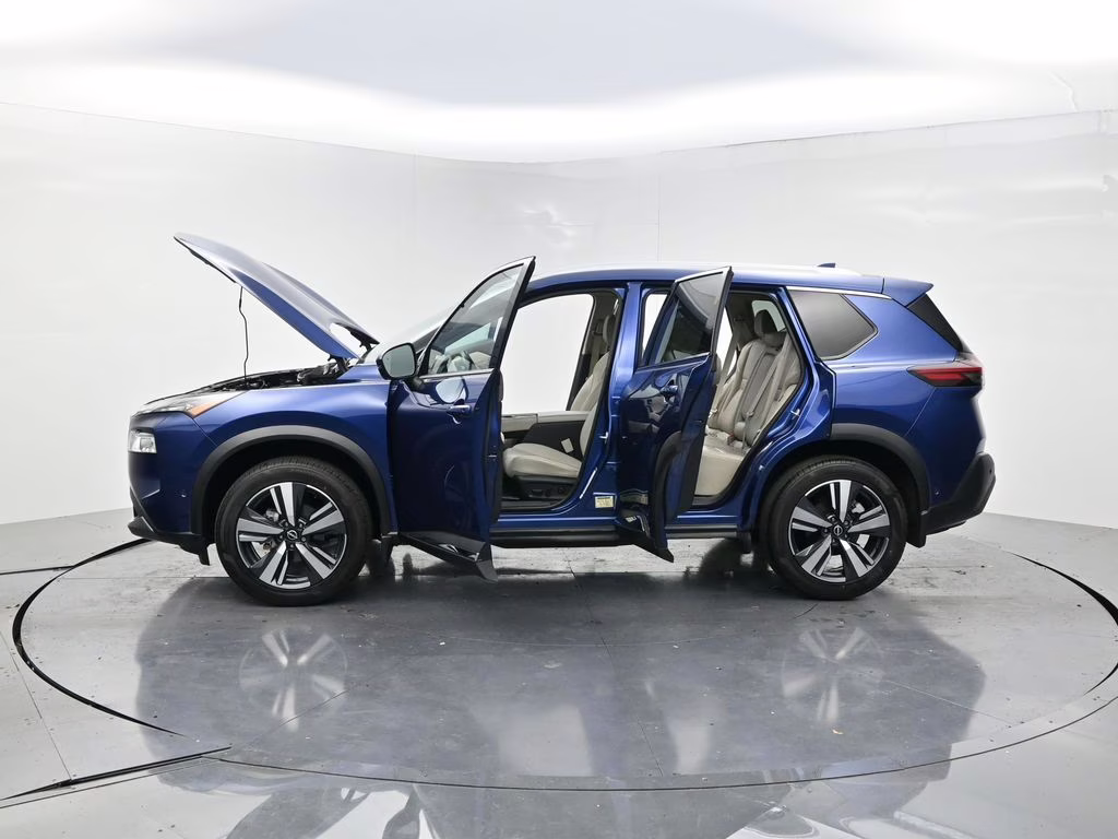 2022 Caspian Blue Metallic Nissan Rogue SL FWD SUV