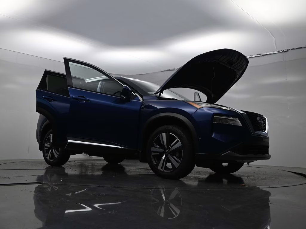 2022 Caspian Blue Metallic Nissan Rogue SL FWD SUV