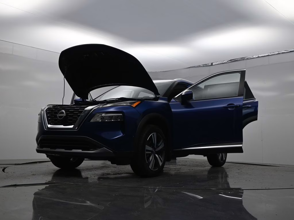 2022 Caspian Blue Metallic Nissan Rogue SL FWD SUV