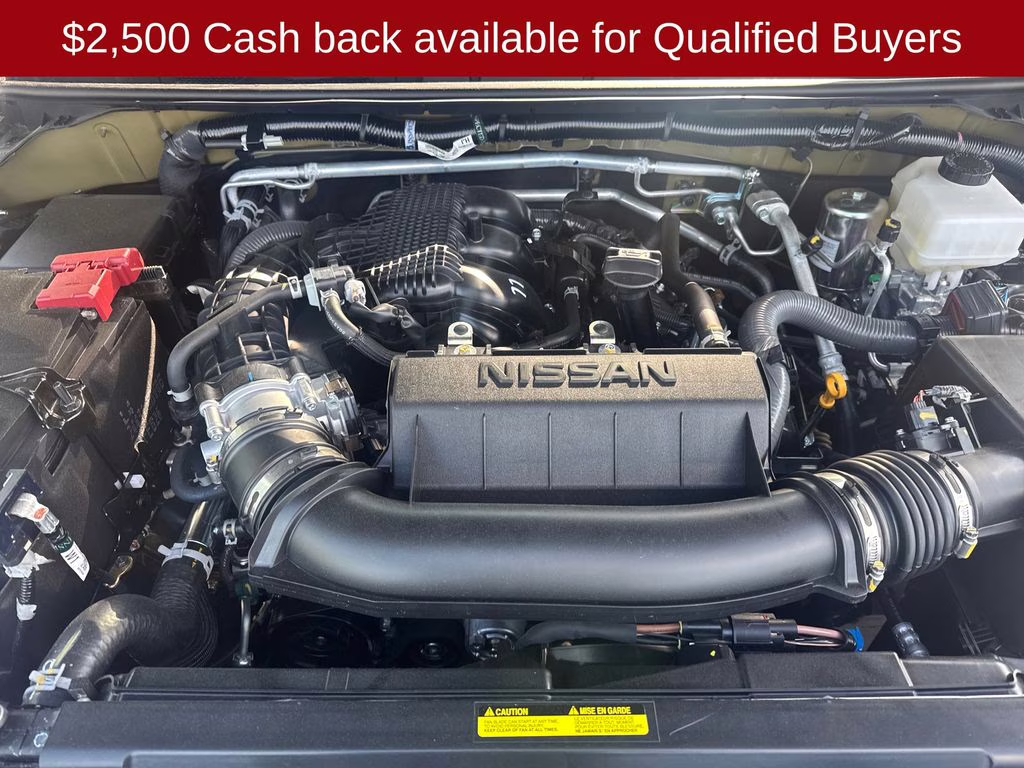 2026 Super Black Nissan Frontier S 4X4 Truck