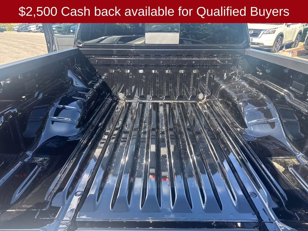 2026 Super Black Nissan Frontier S 4X4 Truck