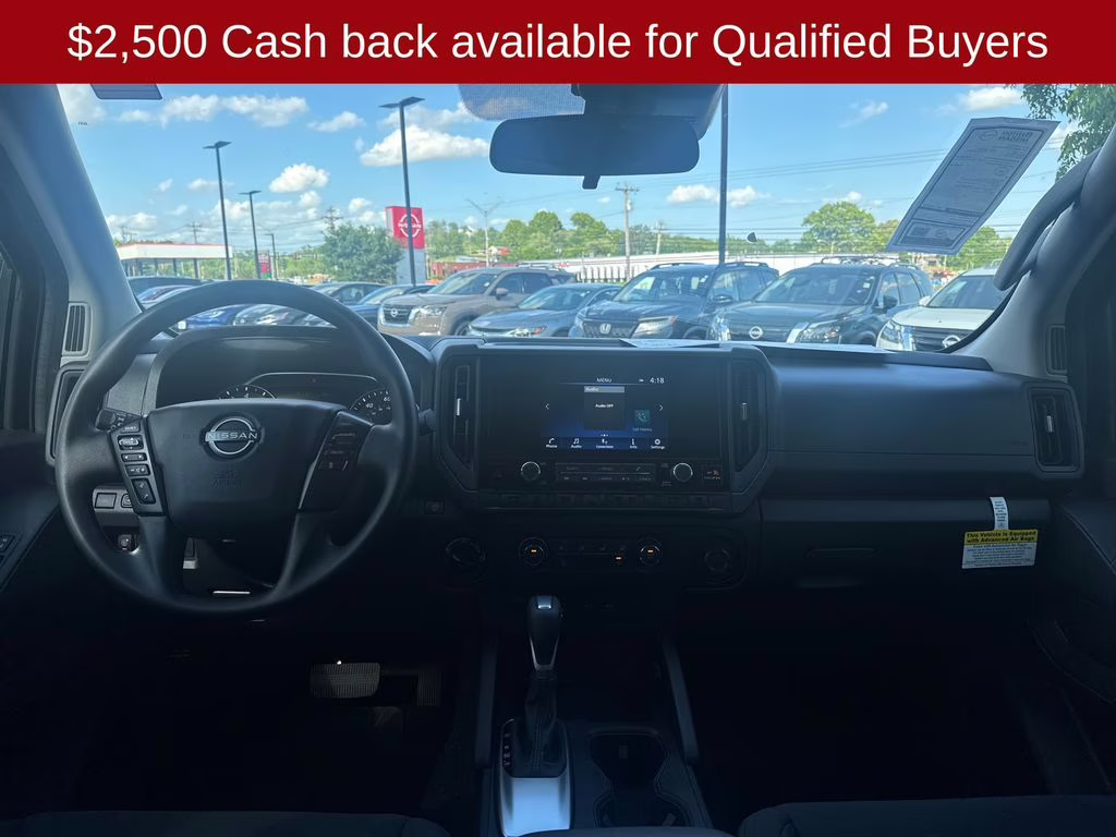 2026 Super Black Nissan Frontier S 4X4 Truck