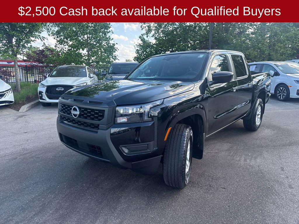 2026 Super Black Nissan Frontier S 4X4 Truck