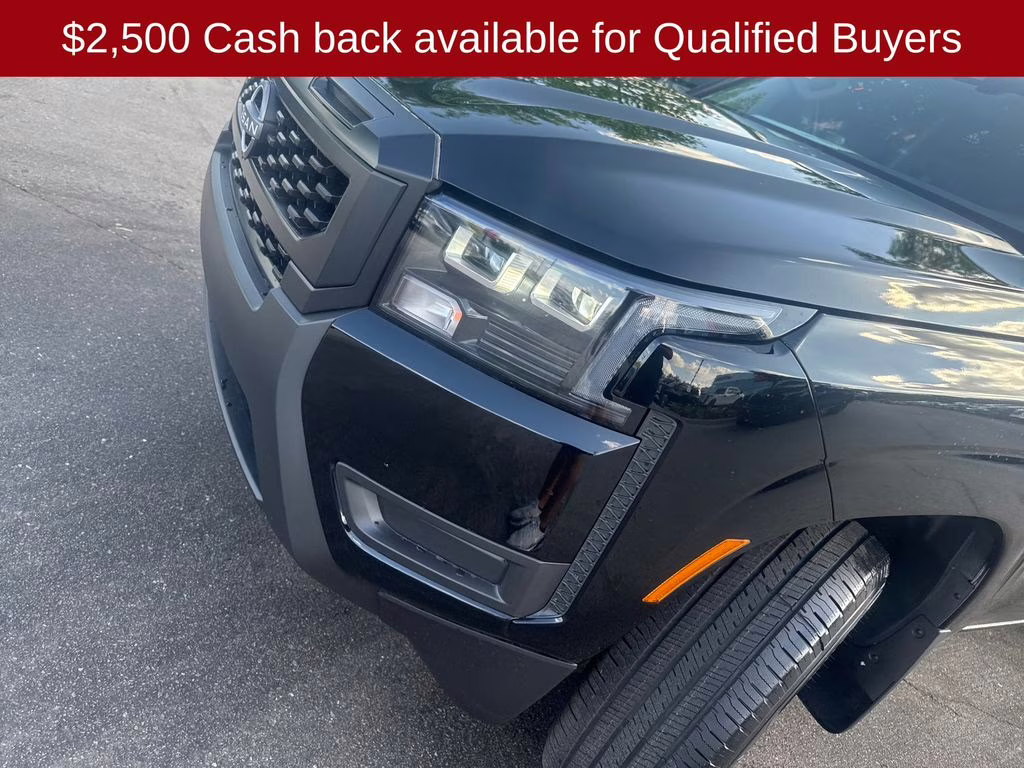 2026 Super Black Nissan Frontier S 4X4 Truck