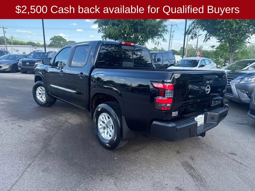 2026 Super Black Nissan Frontier S 4X4 Truck