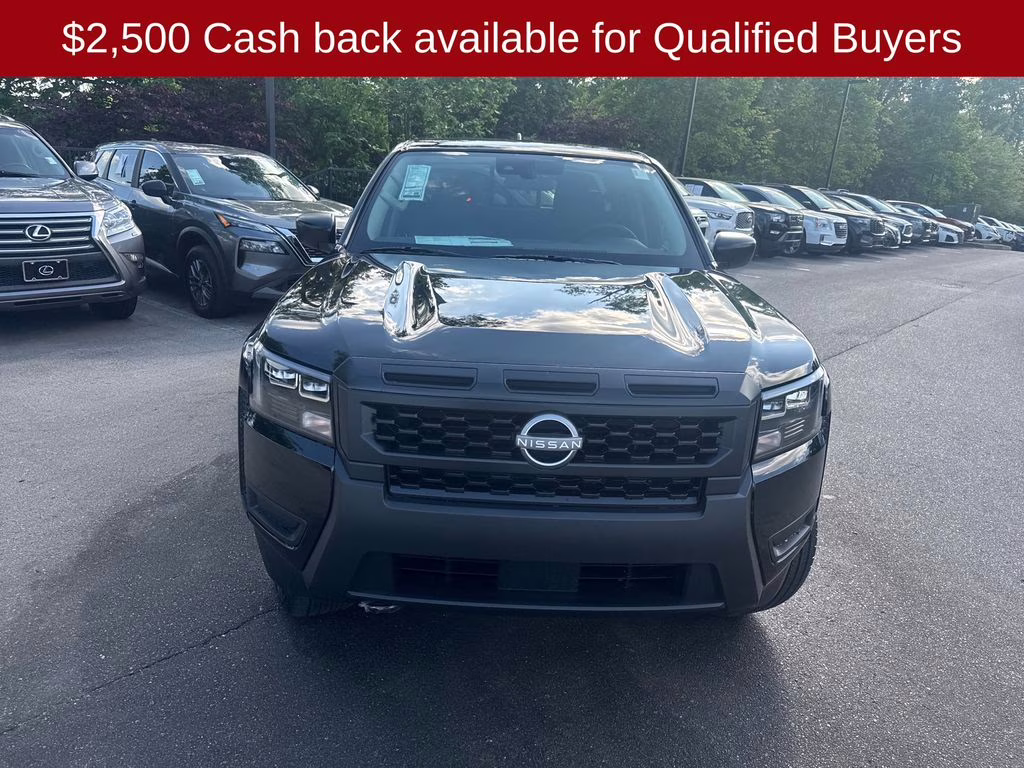 2026 Super Black Nissan Frontier S 4X4 Truck