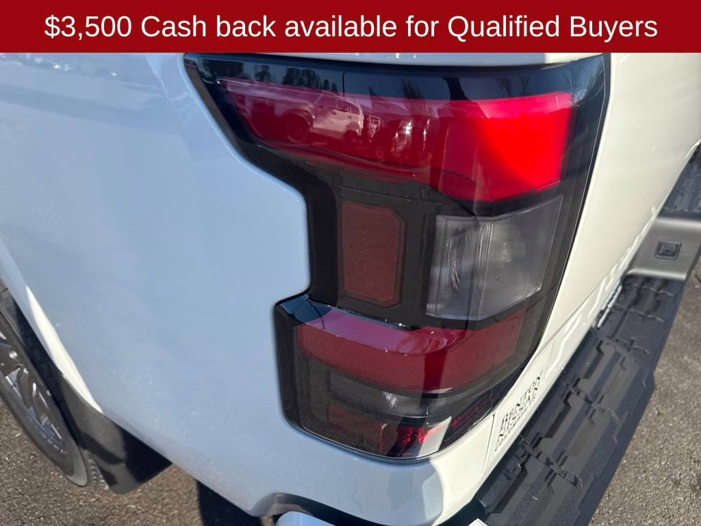 2026 Glacier White Nissan Frontier SV 4X4 Truck