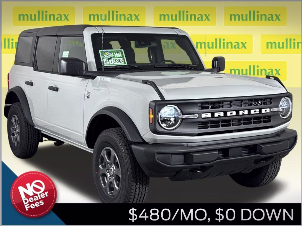 2026 Avalanche Gray Ford Bronco Big Bend 4X4 SUV
