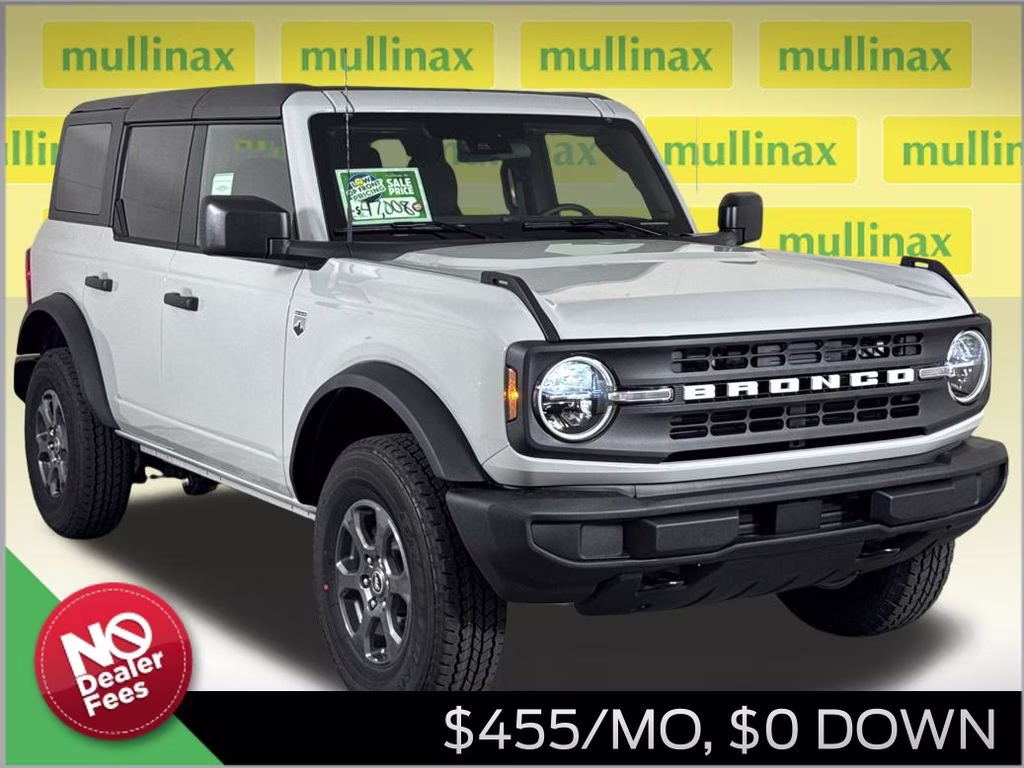 2026 Avalanche Gray Ford Bronco Big Bend 4X4 SUV