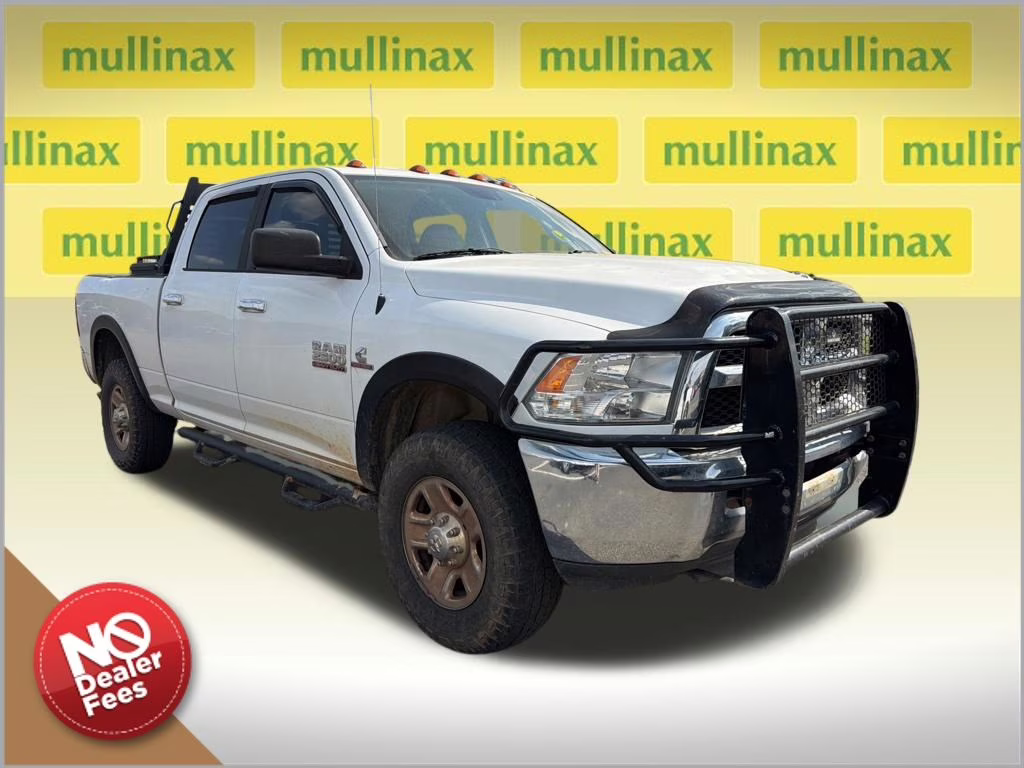 2017 Bright White Clearcoat Ram 2500 SLT 4X4 Truck
