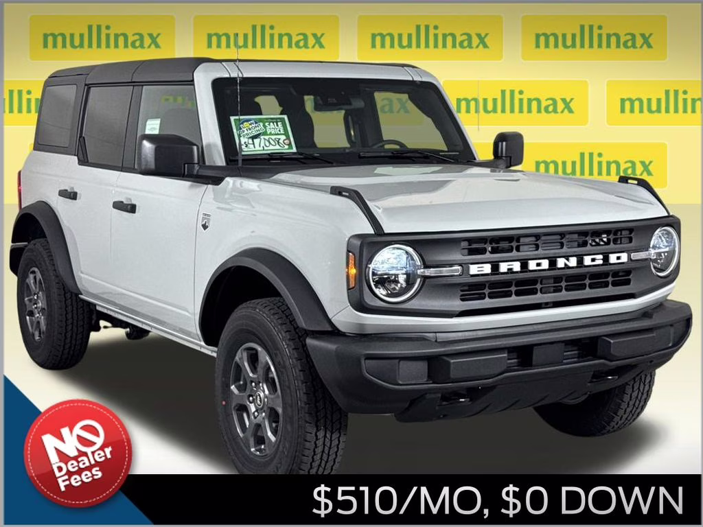 2026 Avalanche Gray Ford Bronco Big Bend 4X4 SUV