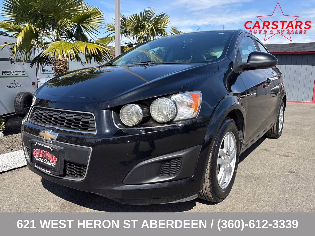 2016 Mosaic Black Metallic Chevrolet Sonic LT FWD Sedan