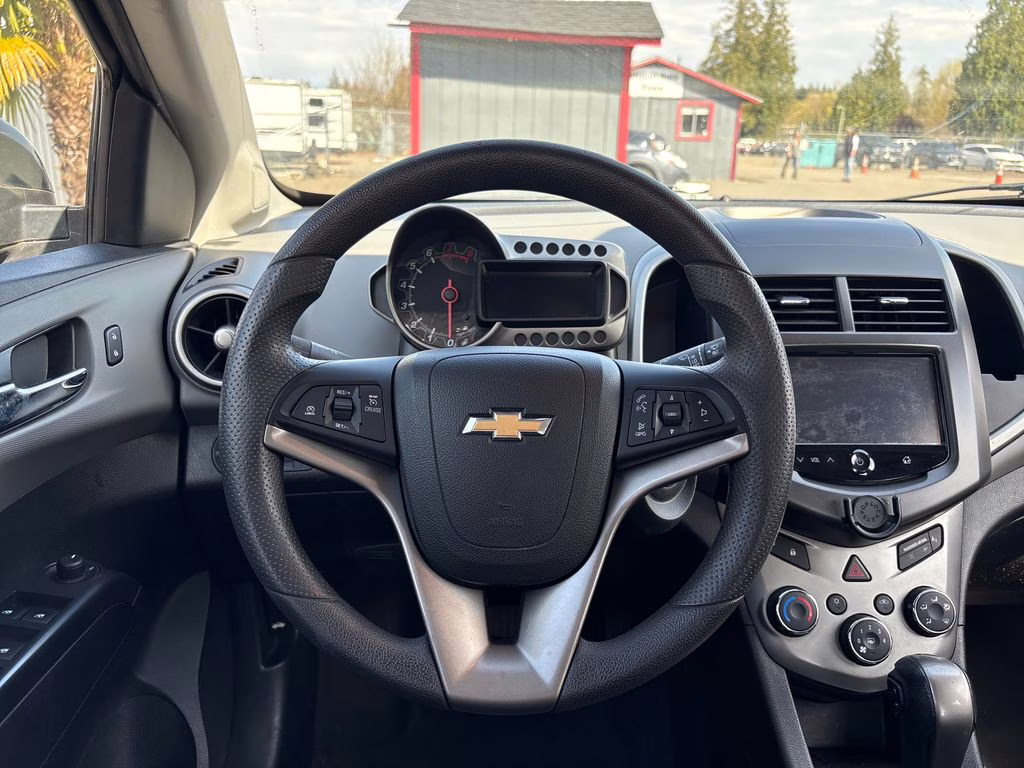 2016 Mosaic Black Metallic Chevrolet Sonic LT FWD Sedan