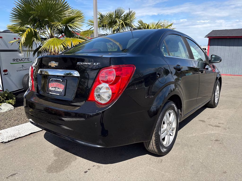 2016 Mosaic Black Metallic Chevrolet Sonic LT FWD Sedan