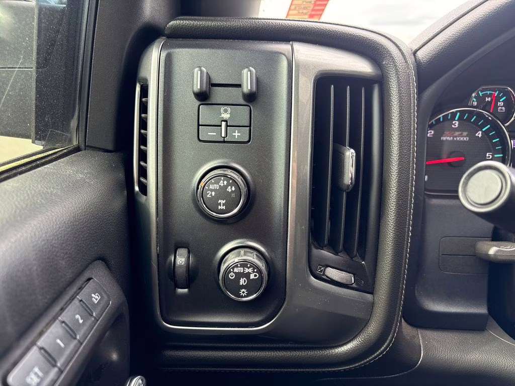 2016 Black Chevrolet Silverado 1500 LTZ 4X4 Truck