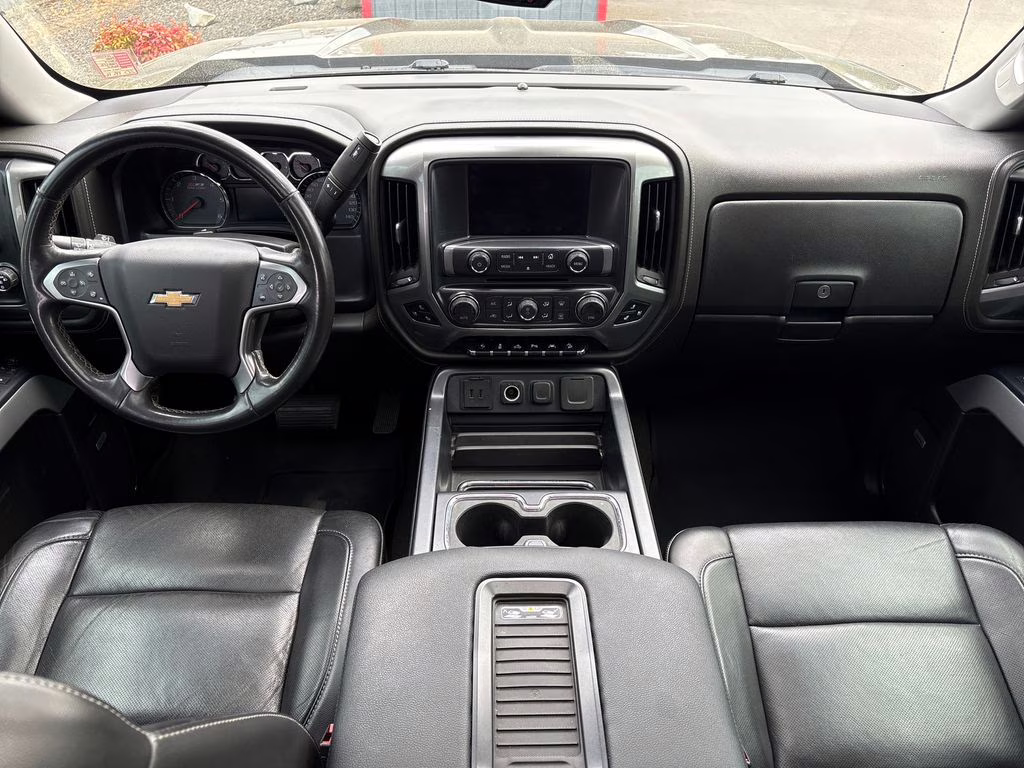 2016 Black Chevrolet Silverado 1500 LTZ 4X4 Truck