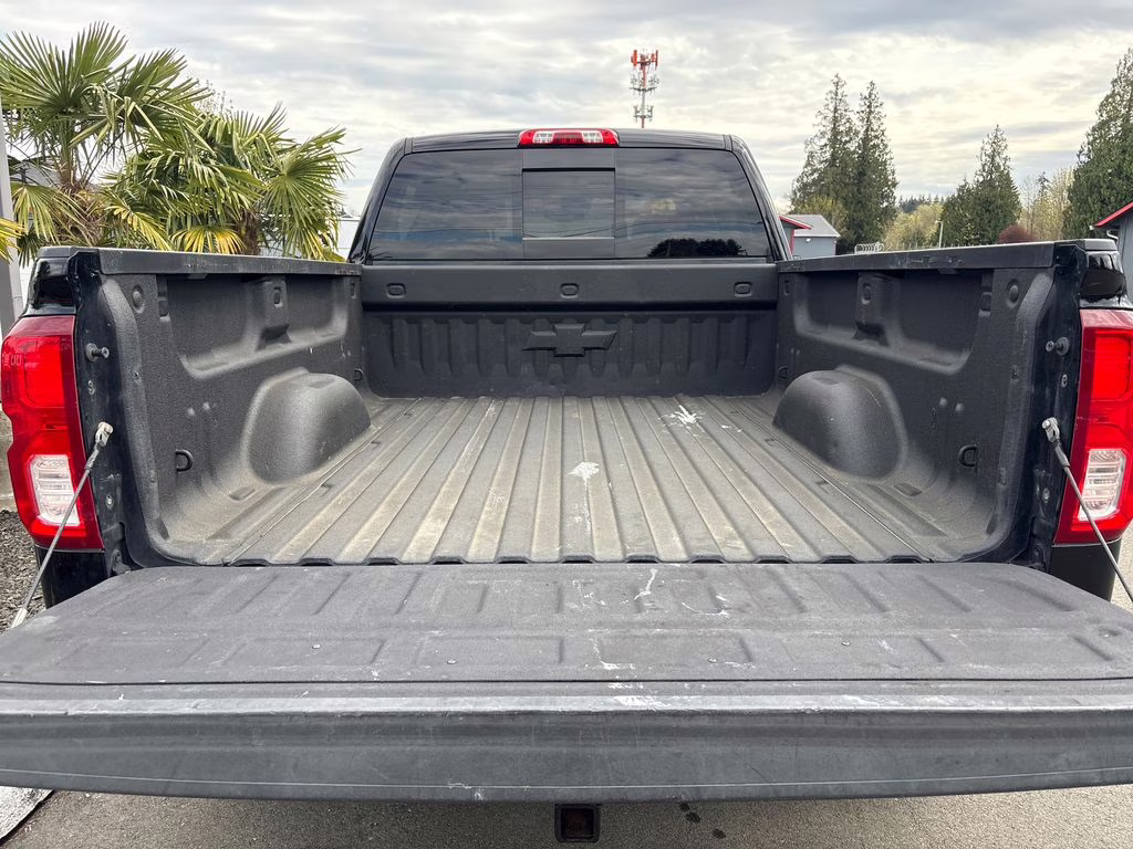 2016 Black Chevrolet Silverado 1500 LTZ 4X4 Truck