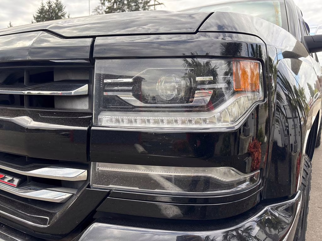 2016 Black Chevrolet Silverado 1500 LTZ 4X4 Truck