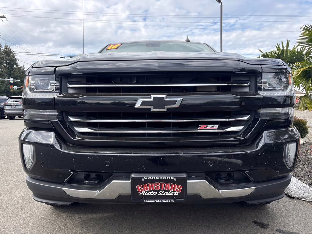 2016 Black Chevrolet Silverado 1500 LTZ 4X4 Truck