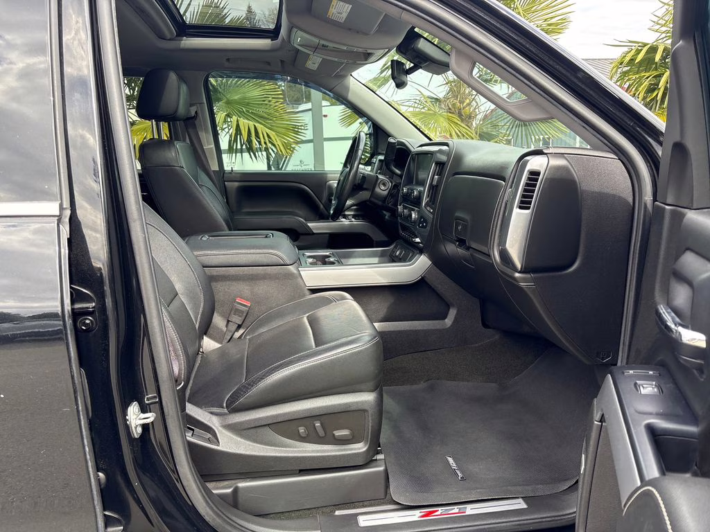 2016 Black Chevrolet Silverado 1500 LTZ 4X4 Truck